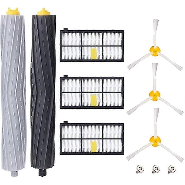 Accessories Parts for iRobot Roomba - Replacement Filters and Brushes Kit - 11-in-1 Set