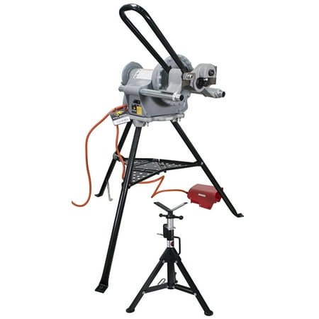 

Used RIDGID® 300 Power Drive and Steel Dragon Tools® 916 Roll Groover