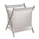 thumbnail image 2 of Cesta de ropa plegable y bolsa para guardar juguetes | Cesto de tela extragrande para dormitorio, habitación infantil | Impermeable y a prueba de olores, color azul cielo o gris, 2 of 6