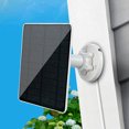 thumbnail image 1 of Panel Solar 5V 5W Cargador solar IP65 Impermeable 9.8 FT Cable Cargador de células solares Tipo C Puerto, 1 of 5