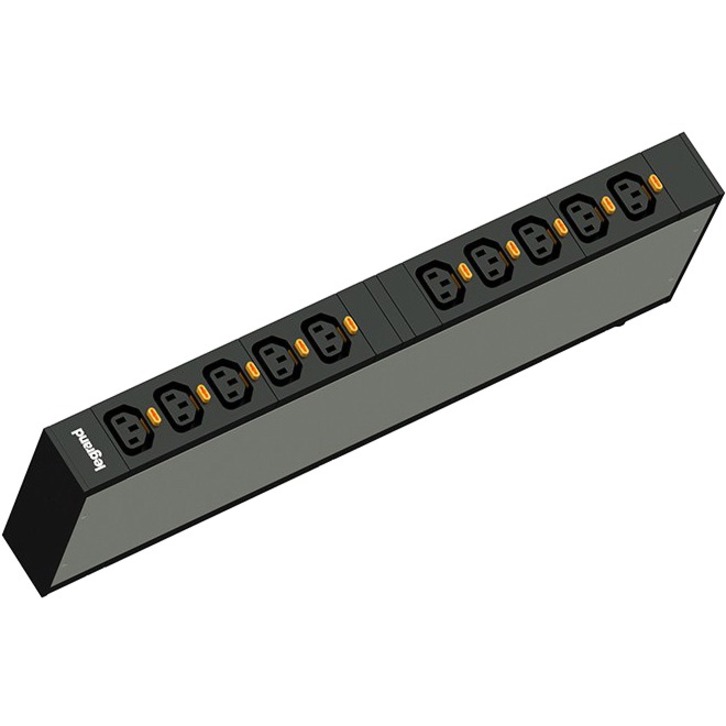 Legrand Rack PDU, Basic, ZeroU, 16A, 208V, (20) C13 & (4) C19, L620P
