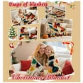 thumbnail image 7 of WEGFTDUOP Christmas Print Blanket Comfortable And Soft Flannel Blanket Merry Christmas Blanket Suitable For Bedroom Sofa Christmas Decoration 75X100cm Blankets And Throws, Bed Blankets, 7 of 7
