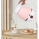 thumbnail image 5 of Hervidor eléctrico portátil plegable de viaje, resistente, rosa, 5 of 6