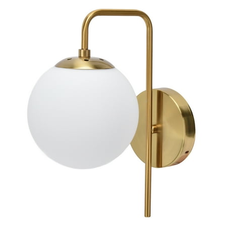 

Glass Ball Wall Lamp Light Transmittance Simple Installation Modern LED Wall Lamp Beautiful Appearance For Household