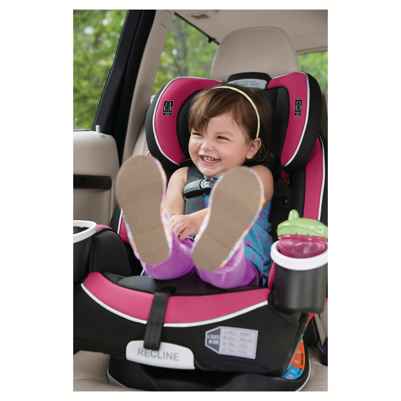 Graco pink hotsell convertible car seat