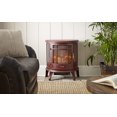 thumbnail image 3 of E-Flame USA Regal Free Standing Electric Fireplace Stove - Red, 3 of 10