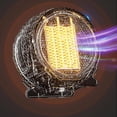 thumbnail image 4 of Electric fan heater, PTC 1200 W, silent, 2 heat settings, energy saving, quiet operation, overheat protection (black), 4 of 5