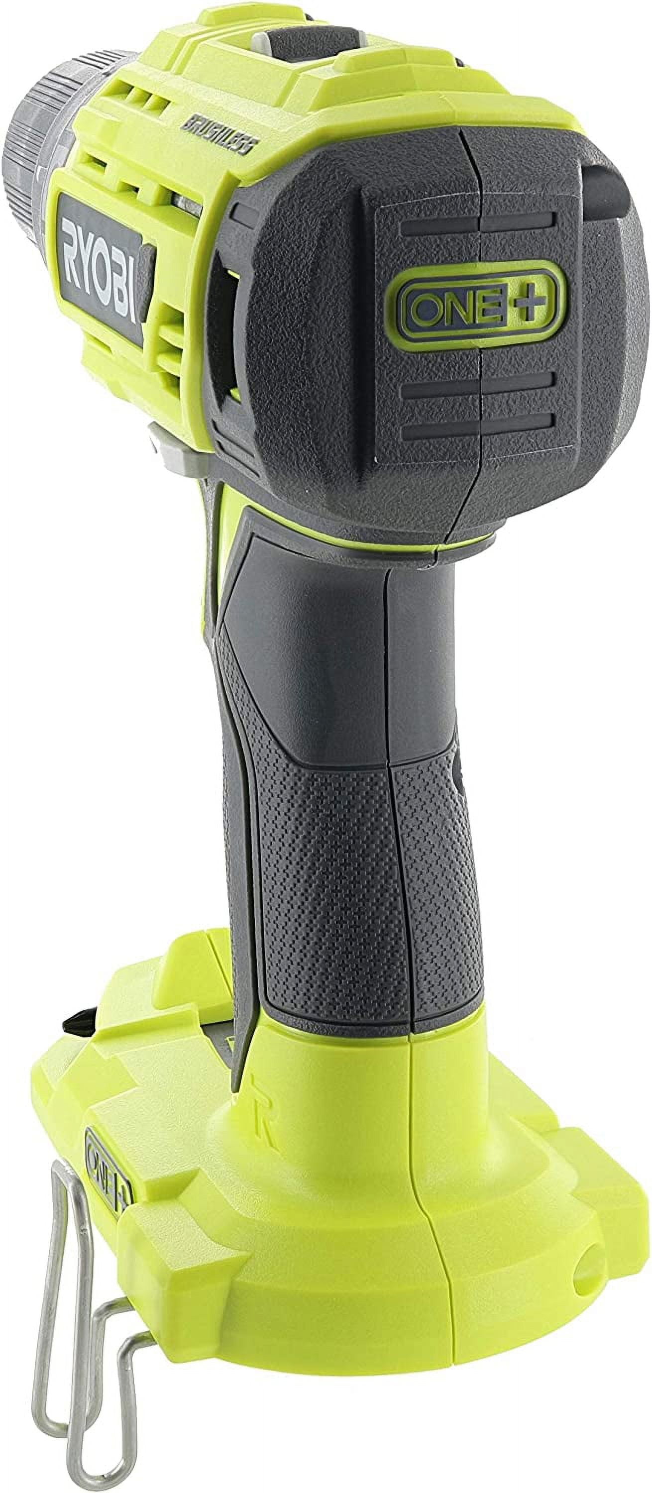 Restored Ryobi P252 18V Lithium Ion Battery Powered Brushless 1,800 RPM 1/2 Inch Drill Driver w/ MagTray and Adjustable Clutch (Battery Not Included / Power Tool Only) (Refurbished)