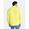 thumbnail image 3 of SpongeBob SquarePants Men's and Big Men's Plush Fleece Quarter Zip Sweatshirt, Sizes S-3XL, 3 of 5
