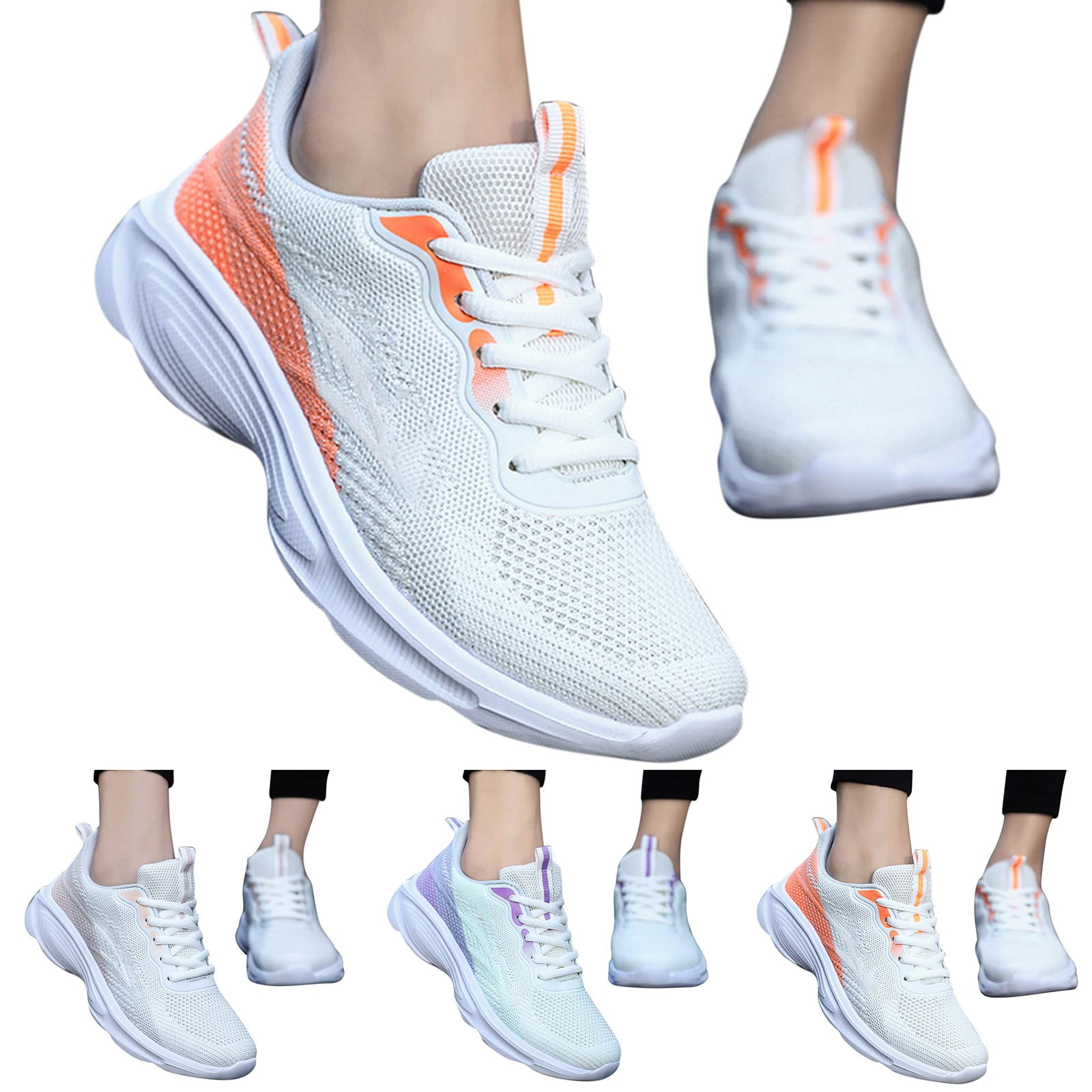 あゆゆ XIAQUJ Fashion Autumn Women Sports Flat Bottom Non Slip