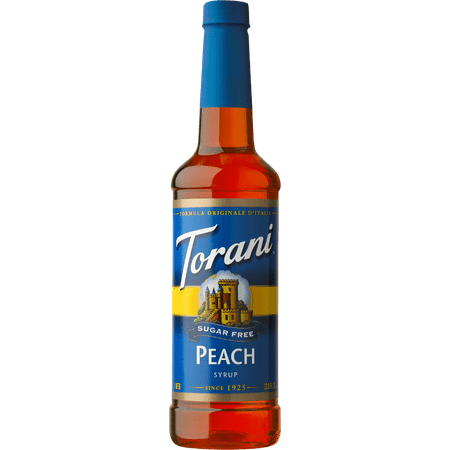 Sugar Free Syrup Case - Torani Sugar Free Peach Syrup 750ml