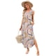 thumbnail image 4 of Vestido de verano SAMPEEL Maxi Sunddress Beach Vacation L, 4 of 6