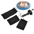 thumbnail image 3 of Electric Heating Pad, One to Three Electric Heating Pads 3 Gears Waterproof Carbon Fiber Heater Sheet USB Powered Clothes Vest Heating Film Set for Indoor Outdoor Winter Camping, 3 of 9