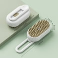 thumbnail image 3 of Water Spray Grooming Brush - 3-in-1 Self-Cleaning Comb with ABS+TPR & 360° Rotating Handle, 3 of 14