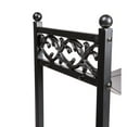 thumbnail image 4 of Compact Log Rack, Cast Iron with Scrollwork Design, 4 of 5