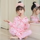 thumbnail image 1 of Disney Donald Duck Niños Pijamas Niños Ropa de algodón Pantalones Conjunto Ropa de dormir de dibujos animados Niños Pijamas para niñas Trajes Niño Pyjamaheight 95-105cm zhangmengya CONDUJO, 1 of 2