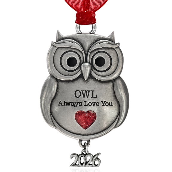 Gloria Duchin Owl Always Love You Dated Ornament