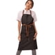 thumbnail image 1 of Delantal Chef Works Memphis Negro Unisex Ajustable, 1 of 7