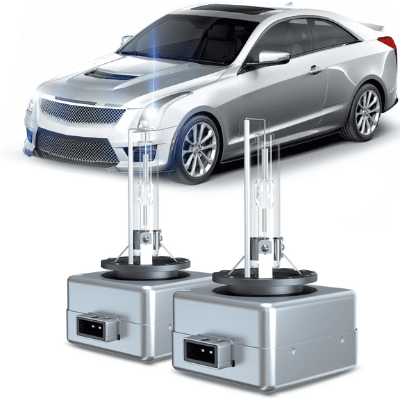 For 2013-2019 Cadillac ATS HID Headlights Bulb D3S High Low Beam Bi-Xenon Lamp