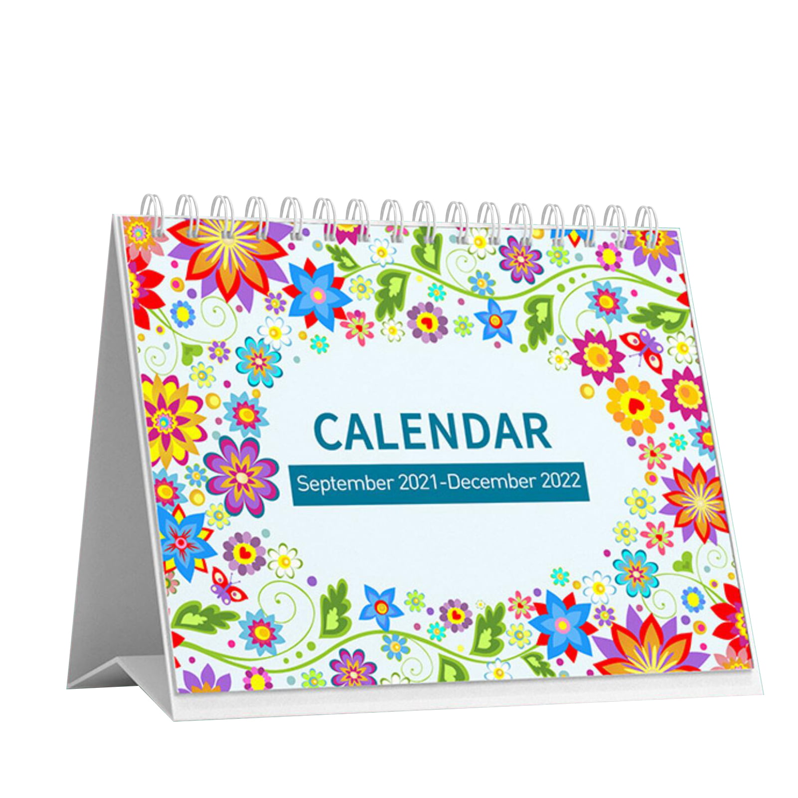 Details about   2021-2022 Desk Calendar 18 Monthly Desk/Wall Calendar 2-in-1 - 16.8" x 12" 