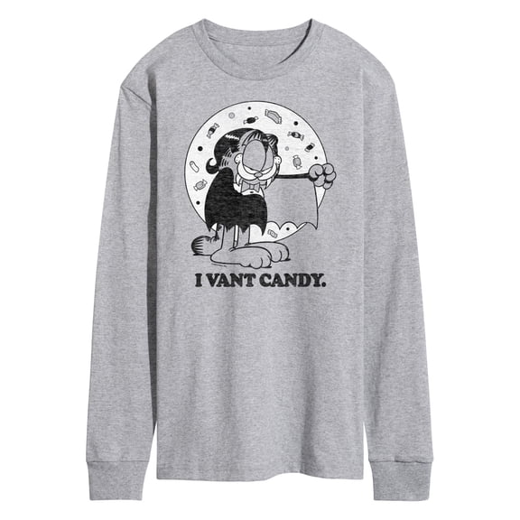 Garfield - I Vant Candy - Men's Long Sleeve T-Shirt
