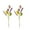 #2, variant on 2Pack Artificial Easter Spray Vine Yellow Purple with Pastel Easter Eggs and Spiral Picks, Decorative Spring Floral Stems-Easter Egg Twig Branches for Floral Arrangement-Centerpiece Wreath Decoration