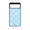 Blue, variant on abbyrose Flower Check Pixel Phone Case for Pixel 8