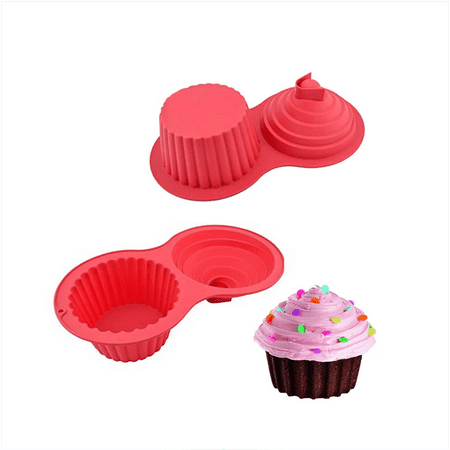 

Cake Mold Cupcakes Bake Giant Cupcake Mold Silicone Cupcake Cake Mould