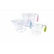 thumbnail image 4 of Set de 3 Tazas Medidoras Xtellar Transparentes 200 a 900 ml - Juego de tazones para medir, herramienta de medición de cocina, 4 of 4