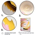 thumbnail image 3 of Designart Pink Watercolor Circular Abstract II Canvas Wall Art, 3 of 5