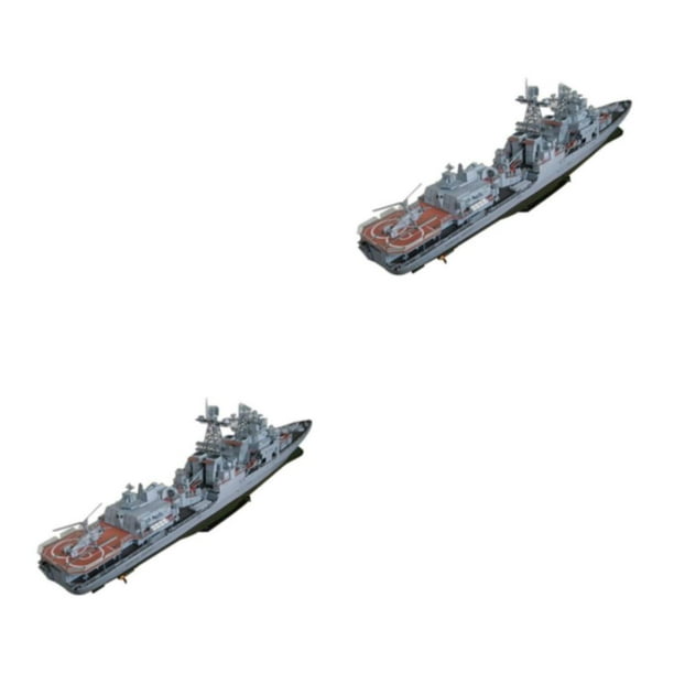 Billuyoard 3D 1/200 Admiral Levchenko destructor barco papel modelo juguete decoración regalos con piezas fijas con piezas fijas 2piezas