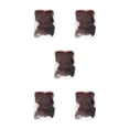 thumbnail image 3 of Guardoinrt 100 Pcs Filets pour Femmes Maille Légère Fournitures de Salon de Coiffure Perruque Danseuse Patineuses Café 5Ensemble, 3 of 6