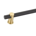 thumbnail image 4 of Schaub And Company 426-SB Fonce 6" Center To Center Modern Industrial Luxury Solid Brass, 4 of 7