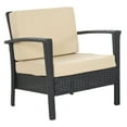 thumbnail image 4 of Safavieh Piscataway Outdoor Contemporary 4 Piece Set with Cushion, 4 of 11