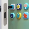 thumbnail image 4 of fastboy Silicone Crash Pad Cartoon Mute Thickened Wall Door Handle Anti-Collision Pad Protective Sticker Leaf, 4 of 8