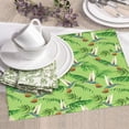 thumbnail image 6 of Dish Drying Mat, Green Hummingbird Palm Leaf Highly Absorbent Drying Matt Kitchen Counter, Dish Mat Drying Pad Dishes Drainer Mats for Kitchen Counter or Sink, 16 x 18 inch, 6 of 6