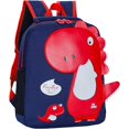 thumbnail image 1 of Mochila para niños, linda mochila escolar de dinosaurio para niños de 3 a 6 años, bolsa para niños pequeños que puede poner libros A4 JAMW Sencillez, 1 of 5