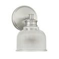 thumbnail image 3 of Trade Winds Addison 1-Light Wall Sconce in Brushed Nickel, 3 of 5