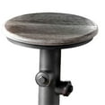 thumbnail image 4 of Furniture of America Zina Metal Counter Height Stool in Antique Black (Set of 2), 4 of 5