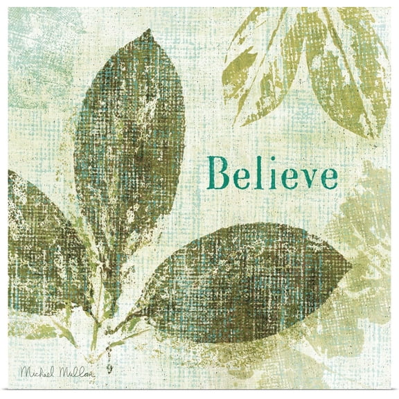 Great BIG Canvas | Rolled Michael Mullan Poster Print entitled Natures Impressions IV