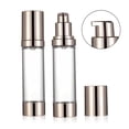 thumbnail image 6 of 15/30/50ml Makeup Tool Squeeze Pump Empty Cream Container Cosmetic Holder Lotion Vacuum Bottle Refillable Bottle RED 15ML, 6 of 8