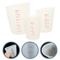 thumbnail image 3 of 3Pcs Silicone Measuring Cup Kitchen Baking Measuring Cup Liquid Measuring Cup Kitchen Supplies, 3 of 4