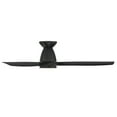 thumbnail image 3 of Skylark 54" Matte Black Integrated LED Smart Flush Mount Ceiling Fan with Remote Control, 3 of 3