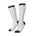 thumbnail image 2 of Fotbe Undersea Animals print Women's Men's Novelty Crew Socks Cotton Socks Knee High Socks for Walking,Running,Nurses,Pregnancy, 2 of 8