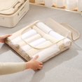 thumbnail image 3 of Hyasfey Compression Luggage Storage Bag Large Capacity Zipper Closure Waterproof Fabric Compression Suitcase Organizer Bag, 3 of 8