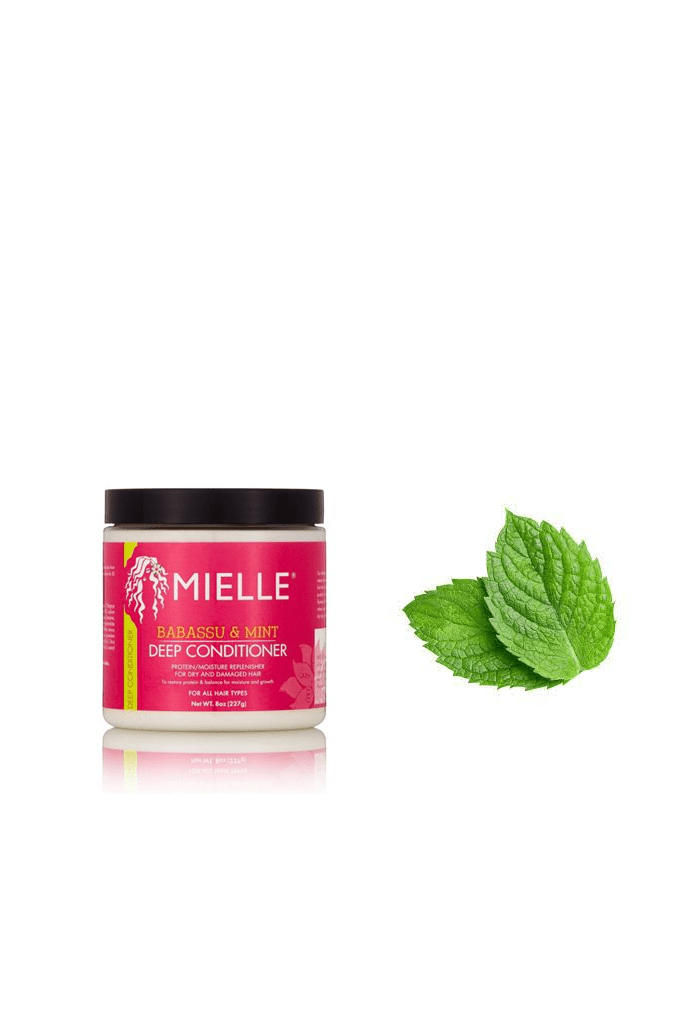 Mielle BABASSU & MINT Deep Conditioner, Net.Wt 8 oz