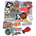 thumbnail image 3 of 100 Pegatinas de Banda de Rock JM Guitarra Impermeables Vintage, 3 of 5