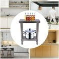 thumbnail image 3 of Miumaeov Stainless Steel Table Commercial Work Table Heavy Duty Kitchen Work Table with Adjustable Feet for Restaurant Home and Hotel 24"x12"x34", 3 of 12