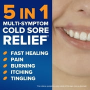 Abreva Docosanol 10 Percent Cold Sore and Fever Blister Treatment Cream Pump, 2G