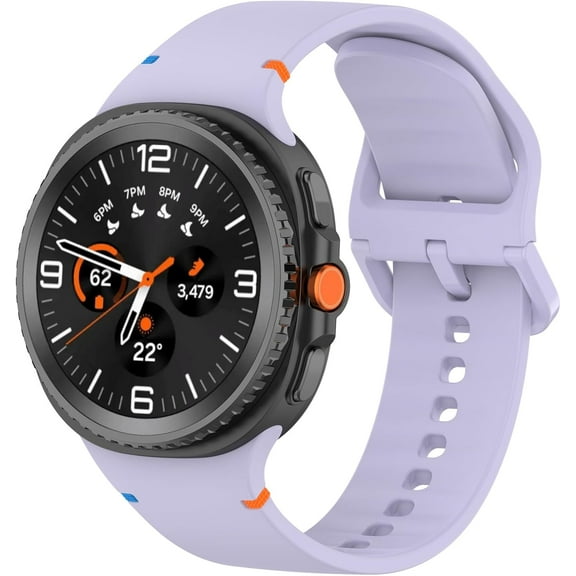 REQO Compatible with Samsung Galaxy Watch 8 40/44MM Watch Bands Men & Women , Breathable Adjustable Band Replacement Wristbands ,Soft Silicone Bands Bracelet Sports Strap for Galaxy Watch 8 Classic